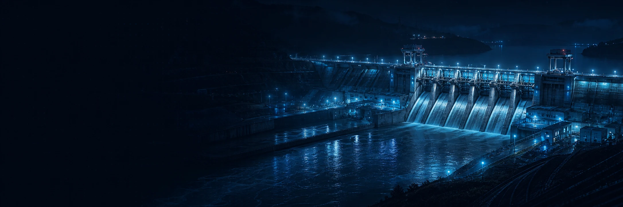 水利大坝与水库工程场景